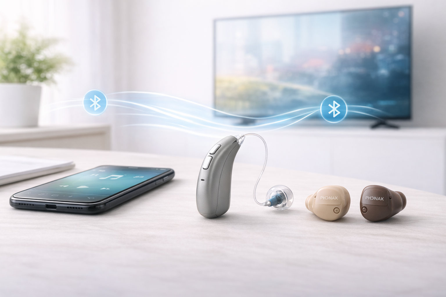 Bluetooth'lu İşitme Cihazları